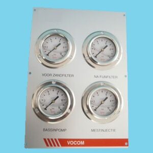 Vocom pressure gauge