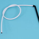 Micro tube white 80 cm 5x3.4mm + Rapier-black - 017460095