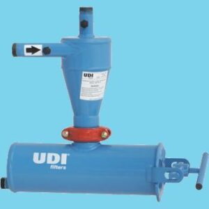 Cyclone filter UDI 3" fl. Male thread 10 ltr. Tank - 050704900