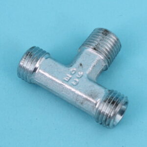 Hydraulic T-piece 1/4" + restriction 0