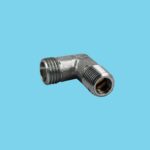 Hydraulic knee 1/4" + restriction 0