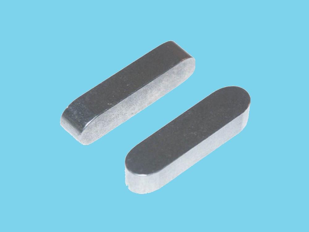 Key with round ends 8x7x36 - Hortispares