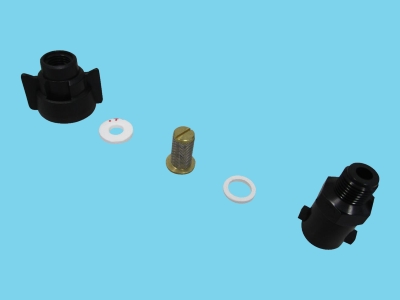 Filter complete including Teflon rings - 819320001