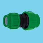 PE  coupling 25x16  16 bar. - 050000410