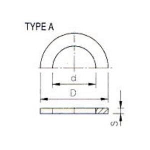 O-ring for flange adaptor Ø25mm - 060910350