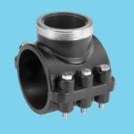 Pp clamp saddle 90mm x 1/2" female thread+ ss b+n - W00002811