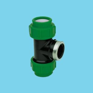 Pe Tee 25 mm X 1/2 " female thread X 25  mm - 026013153