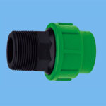 Pe Coupling 50x 1.5" external thread 10 bar - 050000149