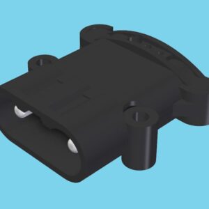 Euro plug DIN 80A 25mm male - 817000610