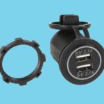 USB inverter 12-24VDC to 5V 2x USB 2