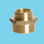 Reducing nipple 1/2" - 3/4" brass - 941827985