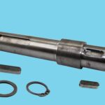 Outgoing axle 25mm for Meto reduction gear - 817000942