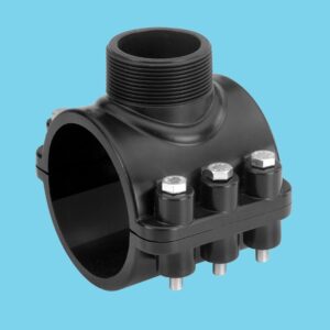 Pp clamp saddle 90 x 1 1/4" male - W00002860