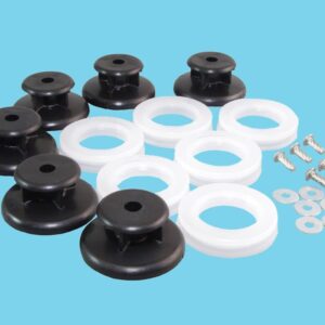 Piston ring + support plate (6pcs.) - 390000273