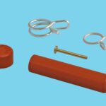 Diaphragm and pulsation damper set REC 15 AC1 - 390000429