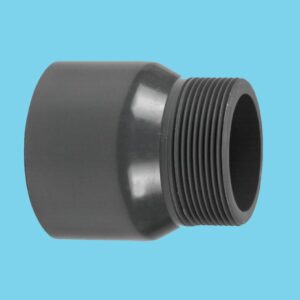 Adaptor nipple Ø90 x 2" 10bar pvc - 030000904