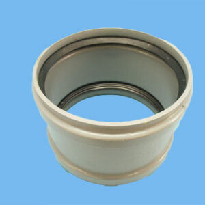 Slide-over socket Ø315 x 315 mm + cuff - 040007553