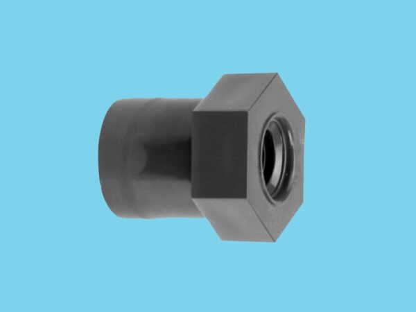 Sprinkler reducing bush 12/16mm x 3/8" Withworth pvc 16bar - 046012028