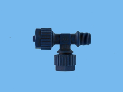 Tee 6x6x1 / 8 "complete Tefen - 050705512