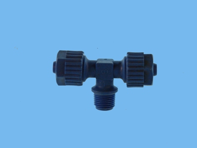 Tee 8x1/8x8mm complete Tefen - 050705571