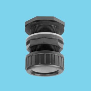 Table duct + clamping nut Ø25 x 1" pvc - 051901749