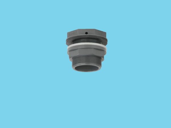 Tank connector Ø20mm x 1" pvc - 051902194