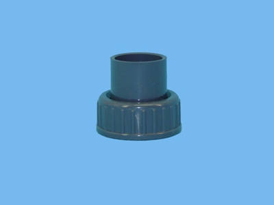 PVC union 2/3 50mm x 2" straight 66 mm - 083541624