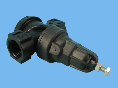 Uvar pressure valve   1"  black - 091018773