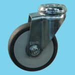 Swivel castor 100x32mm 1-hole M10 - 817015110