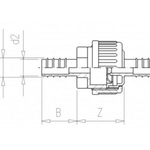 Pe Non Return Valve 25 - 016004809