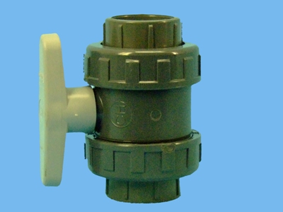 018200052_1 Ball valve Ø50mm pvc viton - 018200052
