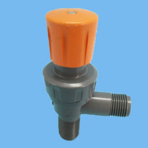 Diaphragmvalve ½" male thread 90 degrees EPDM. - 018502105