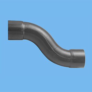 S bend Ø50 x 50 mm hoh 85mm  10bar pvc - 020068506