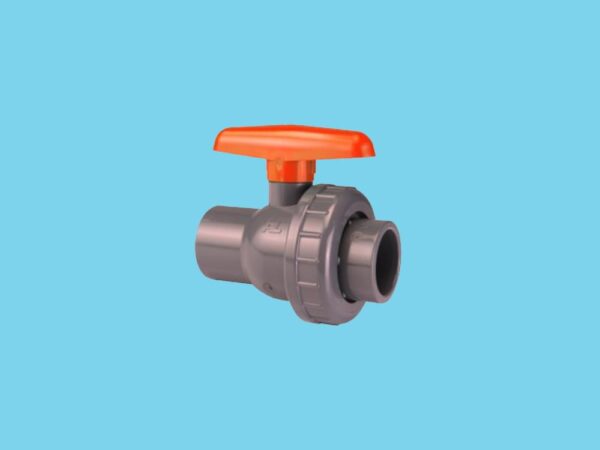 Ball valve EIL Ø50 mm pvc 16bar EPDM - 021000205