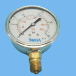 Gauge stainless steel 4bar OA 1/4" glycerin - 060908475