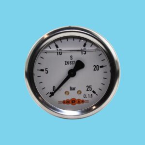 Pressure gauge 0-25bar glycerin AA1/4" 63mm - 060910089