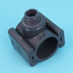 Tee flow 75 x 75 mm 90" pvc flow 1 - 081321198