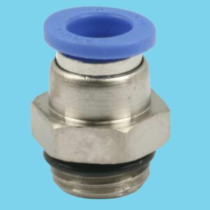 Push-in stud straight Ø6mmx1/2" male thread - 091100580