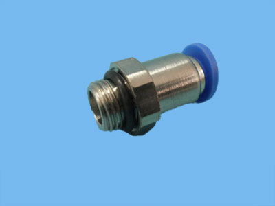 Push-in straight coupling Ø6mm x 1/8" external thread - 091200055