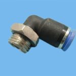 Push-in elbow coupling Ø8mm x 1/4" external thread - 091200075