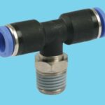 Push-in T coupling 2 x 16mm x 1/2" - 091201090