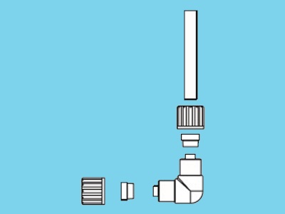 Hose + elbow sub-assembly - 941201082