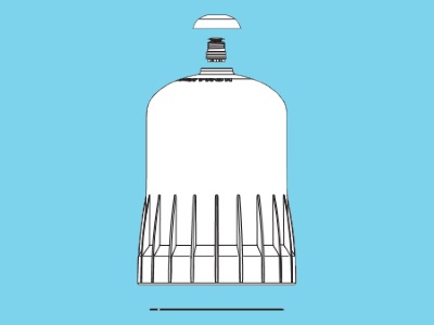 Bell housing assy with bellows + seal Dosatron - 941201356