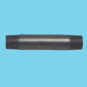 Nipple 3/4" x 3/4" x 100mm 10bar grey pvc - 044006100
