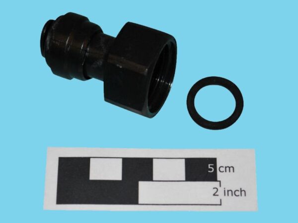Push in adapter 8mmx 1/2" BSP female - 085900184