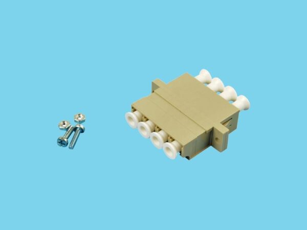 LC-Q adapter for 4 fibers in connection box - 085900280