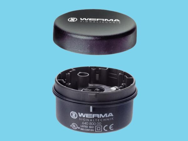 Led signal column 70mm 24Vdc base black - 817000827