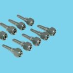 Pipe rail trolley hydraulic pilaar swivel nut 2D DKOL - 880410300