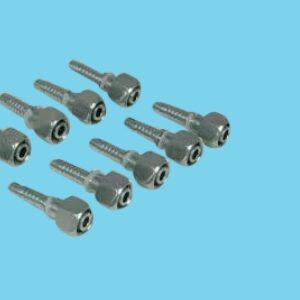 Pipe rail trolley hydraulic pilaar swivel nut 2D DKOL - 880410300