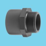 Adaptor nipple Ø32/40 x 1/2" 16bar pvc - 030000325